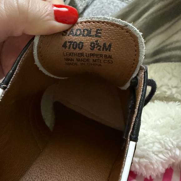 G.H. Bass & Co. Womens Dora Leather Saddle Oxford Lace Up Shoe, 9 1/2 - Picture 9 of 9